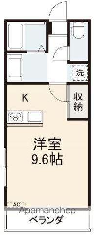 CASA ANGELICA(1K/6階)の間取り写真