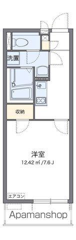 クレイノM TAMAKICHO(1K/2階)の間取り写真