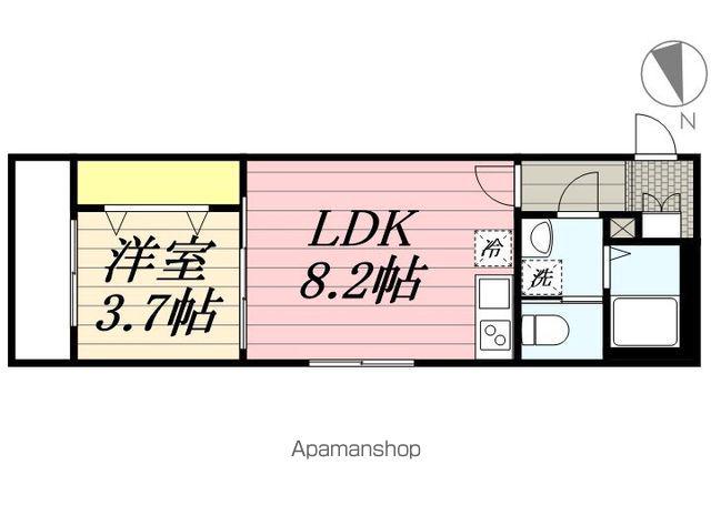 セレーノ(1LDK/2階)の間取り写真