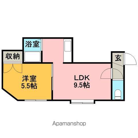 コンフォートK152(1LDK/2階)の間取り写真
