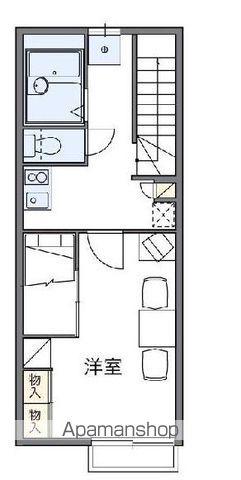 レオパレス高月(1K/2階)の間取り写真