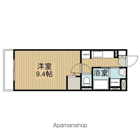 エスポワール八汐(1K/3階)の間取り写真