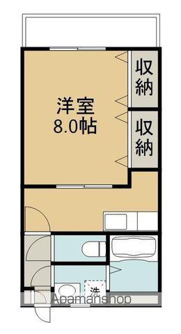 岩本ビルⅤ(1K/2階)の間取り写真