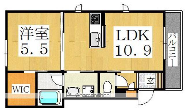 シャーメゾンシーガルⅡ(1LDK/3階)の間取り写真