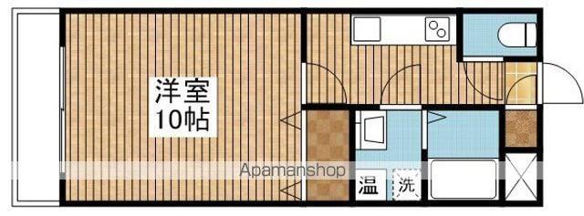 セントラルレジデンス(1K/2階)の間取り写真