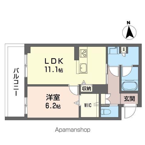 プレミアメゾン戸田(1LDK/2階)の間取り写真