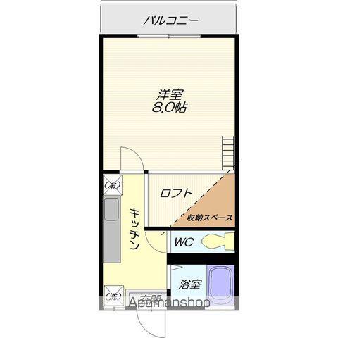 AGORA(1K/1階)の間取り写真
