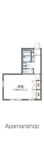 レオパレスSABA-Ⅰ(1K/1階)の間取り写真