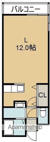 ダイワパレス美原(1K/3階)の間取り写真