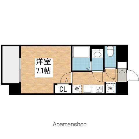 エスリード千種パークフロント(1K/9階)の間取り写真