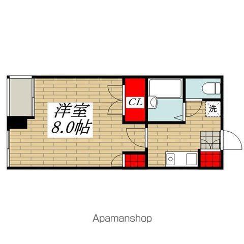 コンフォートいづみ(1K/3階)の間取り写真