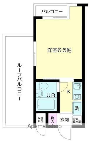 日神パレス戸塚(1K/3階)の間取り写真