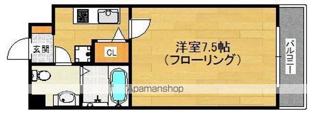 日興ビルⅢ(1K/7階)の間取り写真
