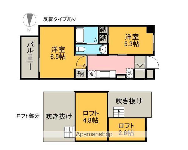 エステムコート名古屋駅前CORE(2K/10階)の間取り写真