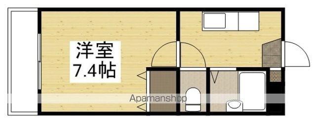 アルスアイパワー(1K/2階)の間取り写真