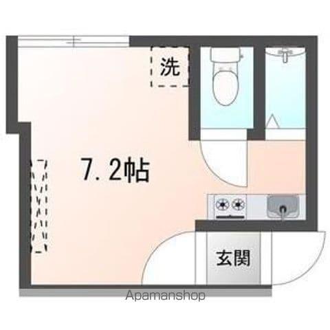 T-ROUTE菊水(ワンルーム/3階)の間取り写真