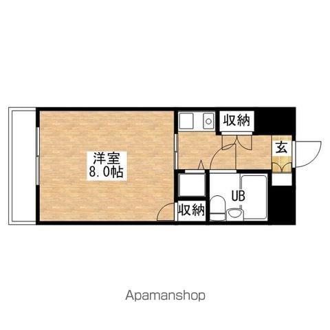 コンフォルト鶴舞(1K/9階)の間取り写真