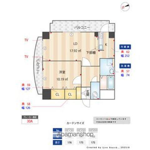PREMIER(1LDK/4階)の間取り写真