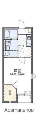 レオネクストエスペランサⅡ(1K/2階)の間取り写真