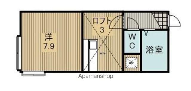 ソニア文京台(1K/3階)の間取り写真