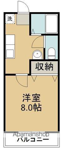 TOMO新寺(1K/2階)の間取り写真