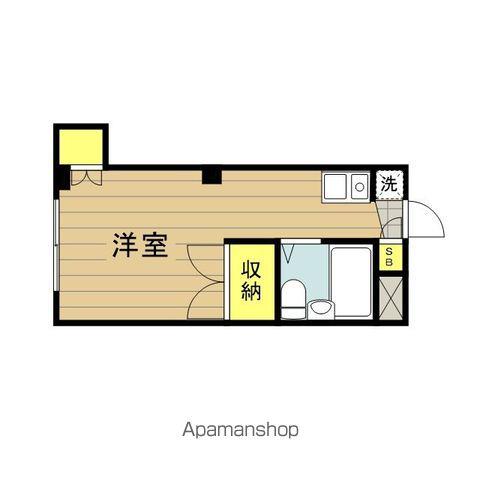 コンフォートマンション北戸田(ワンルーム/1階)の間取り写真