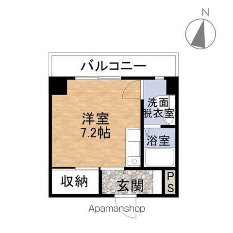 サンアベニュー森田(ワンルーム/2階)の間取り写真