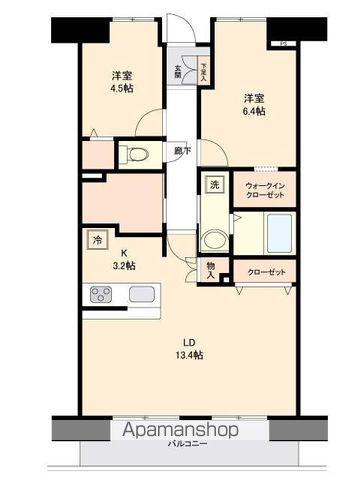 コンフォート津田沼壱番館(3LDK/1階)の間取り写真