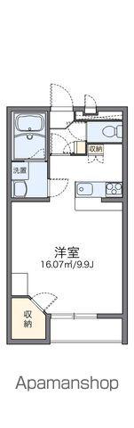 レオパレスラフォーレ風早Ⅰ(1K/2階)の間取り写真