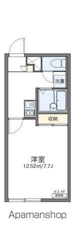 レオパレスバレーコリーヌ(1K/2階)の間取り写真