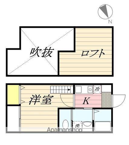 グレイス箱崎(1K/1階)の間取り写真