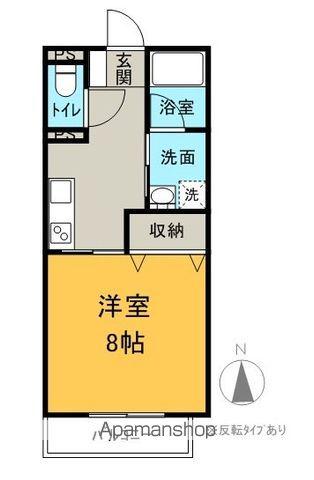 千歳橋ビル(1K/4階)の間取り写真