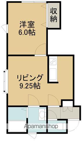 フローラル杉並(1DK/2階)の間取り写真