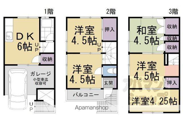 四ノ宮小金塚(5DK)の間取り写真