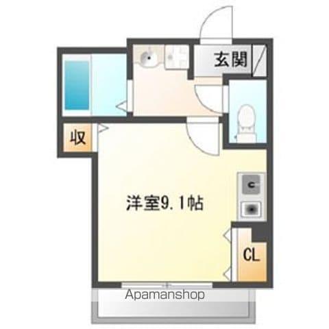 第一中央ビルディング(ワンルーム/5階)の間取り写真