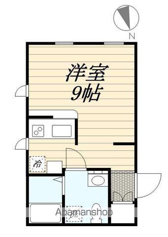 プリマルージュ松戸(ワンルーム/1階)の間取り写真