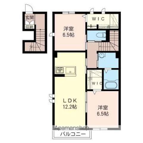 アインス(2LDK/2階)の間取り写真