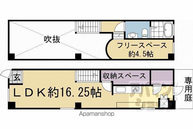 プレディオ岡崎(1LDK/2階)の間取り写真