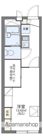 レオパレスエスポワール(1K/2階)の間取り写真