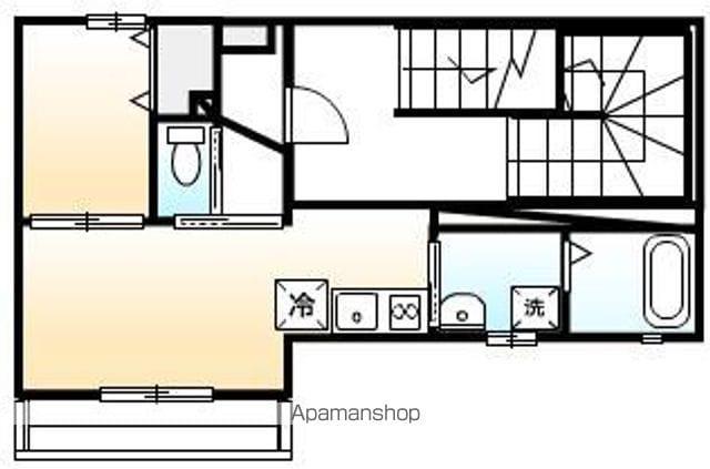 アルバーノ駅前大通 ペット(1K/3階)の間取り写真