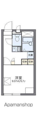 レオパレス南二条(1K/2階)の間取り写真