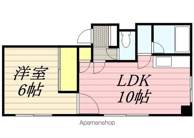 プレジールSIGEMI(1LDK/3階)の間取り写真