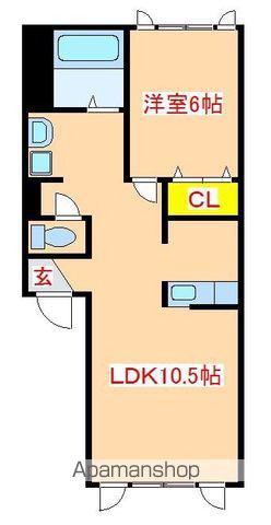 ドリームハイツ(1LDK/1階)の間取り写真