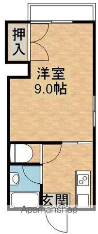 サンシャイン寿(1K/3階)の間取り写真