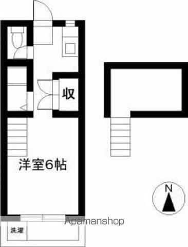 プチメゾン南月見ヶ丘(ワンルーム/2階)の間取り写真