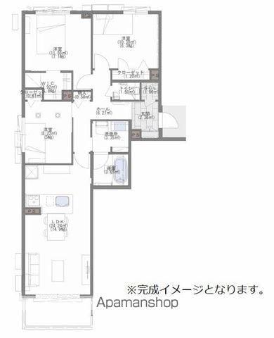 シャーメゾンECLAT(3LDK/1階)の間取り写真