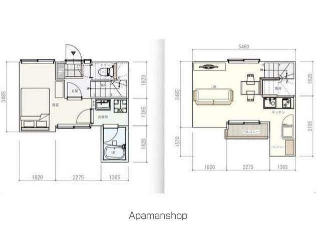 CASA PITTORE上星川(1LDK)の間取り写真