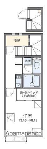 レオネクストアゴーラ(1K/2階)の間取り写真