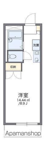 レオパレスパル(1K/2階)の間取り写真