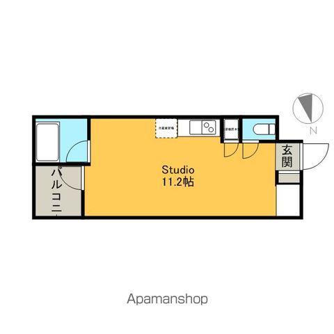 ラグゼナ東高円寺(ワンルーム/2階)の間取り写真